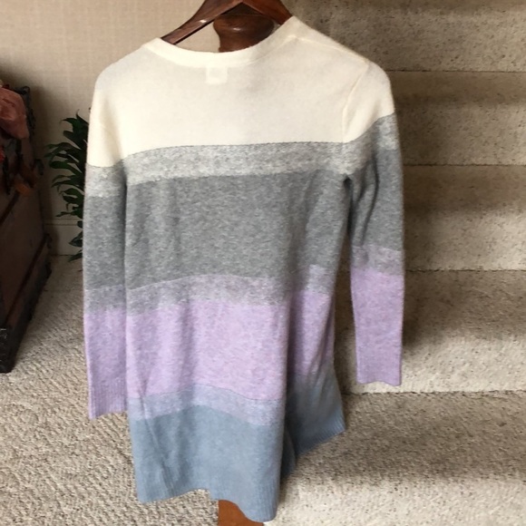 A New Day Ombre Fuzzy Soft Open Long Line Cardigan - Picture 6 of 8